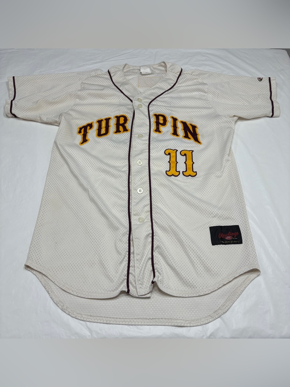 Vintage Rawlings Turpin #11 Baseball Jersey Men’s Large